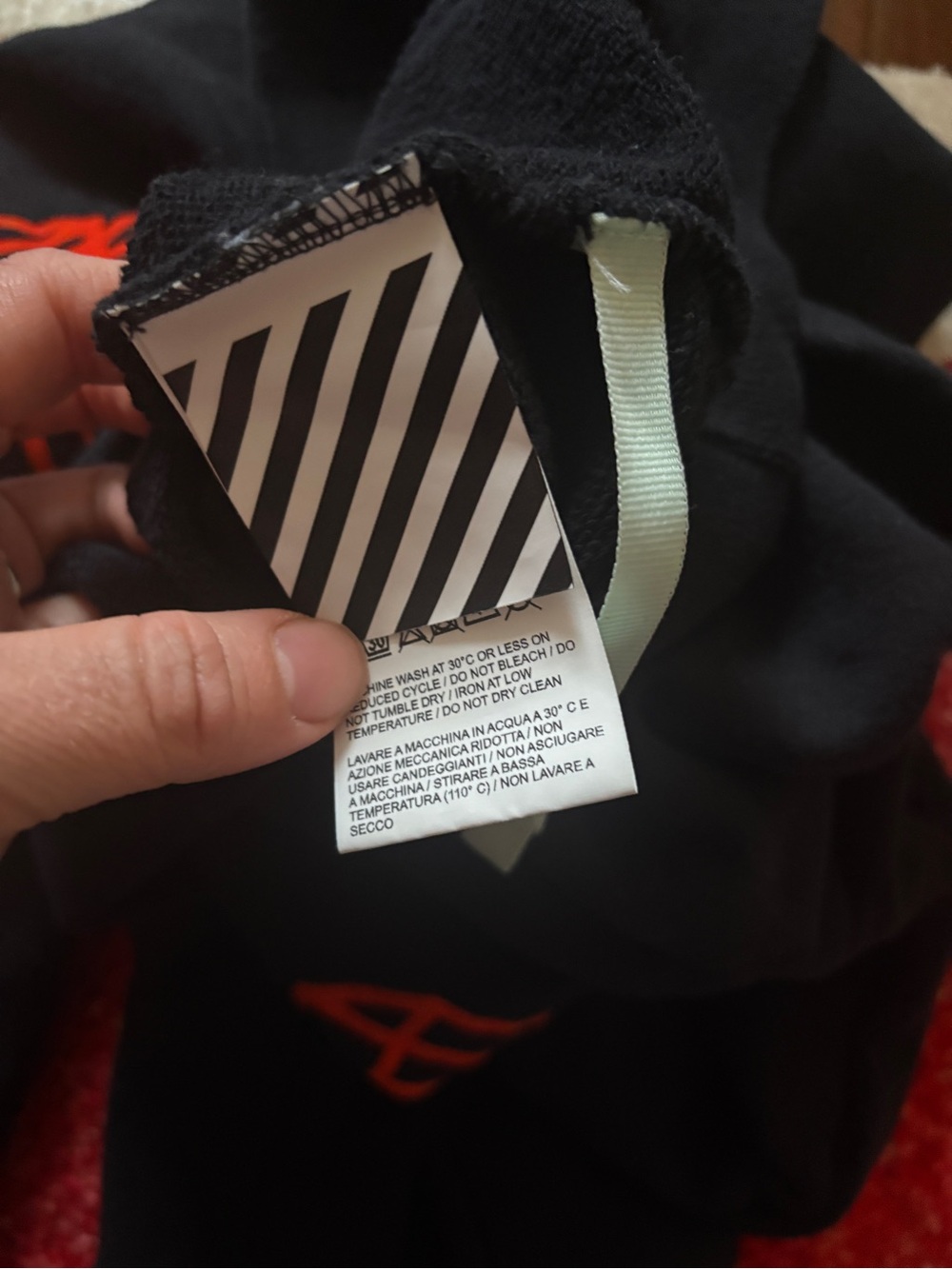 Off-White Virgil Abloh Archival 2017 Toronto Exclusive Hoodie size Med - Picture 5 of 12